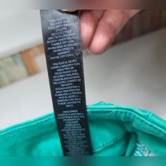 Chico's "The So Lifting Crop" Green Women's Pants Size 00 - Picture 7 of 12